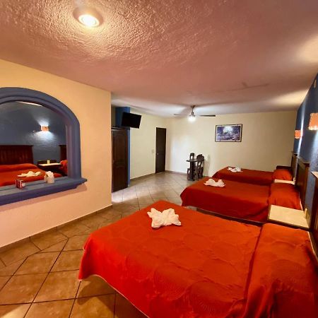 Hotel Cabanas Santa Cruz 瓦兹特佩克 外观 照片